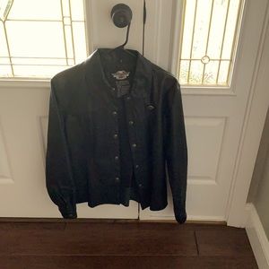 Harley Davidson, Black lightweight jacket, Size S